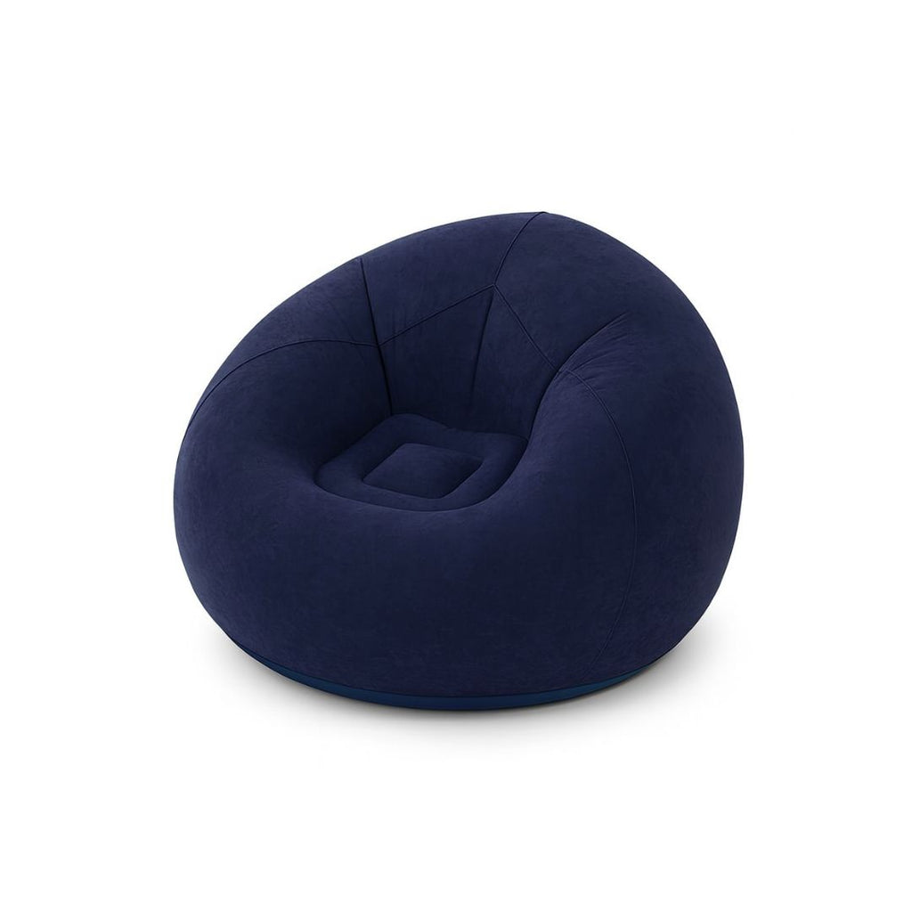 Inflatable Sofa Chair – Portable Air Lounger with Foot Pump