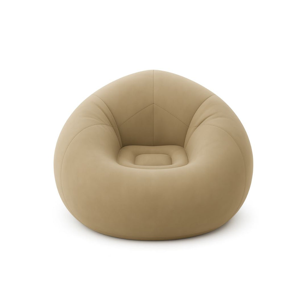 Inflatable Sofa Chair – Portable Air Lounger with Foot Pump